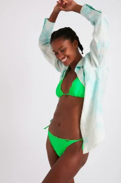 CHEMISE Tunique Beachwear bleu PAROO ARUTA S-Banana Moon Hot