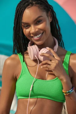 Maillot 2 pièces effet froissé JUSTIN & NAIDA SCRUNCHY-Banana Moon Sale