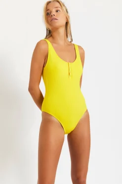MAILLOT 1 PIECE SNAP SUNRIB-Banana Moon Clearance