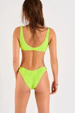 Maillot de bain 2 pièces anis PULCO & KAPEA HIBISCRUN-Banana Moon Fashion