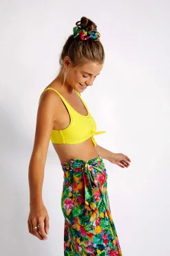 Maillot de bain 2 pièces côtelé LIO SUNRIB & BENTA SUNRIB-Banana Moon Hot