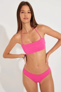 Maillot de bain 2 pièces fushia NILO & CHEEKA COLORSUN-Banana Moon Outlet