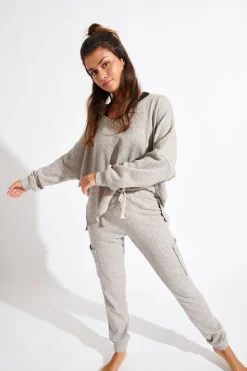 PANTALON HOWARD PEBBLE-Banana Moon Outlet