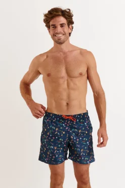 SHORT DE BAIN HOMME MANLY KURUMBA-Banana Moon Hot