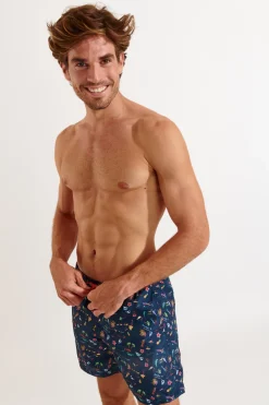 SHORT DE BAIN HOMME MANLY KURUMBA-Banana Moon Hot
